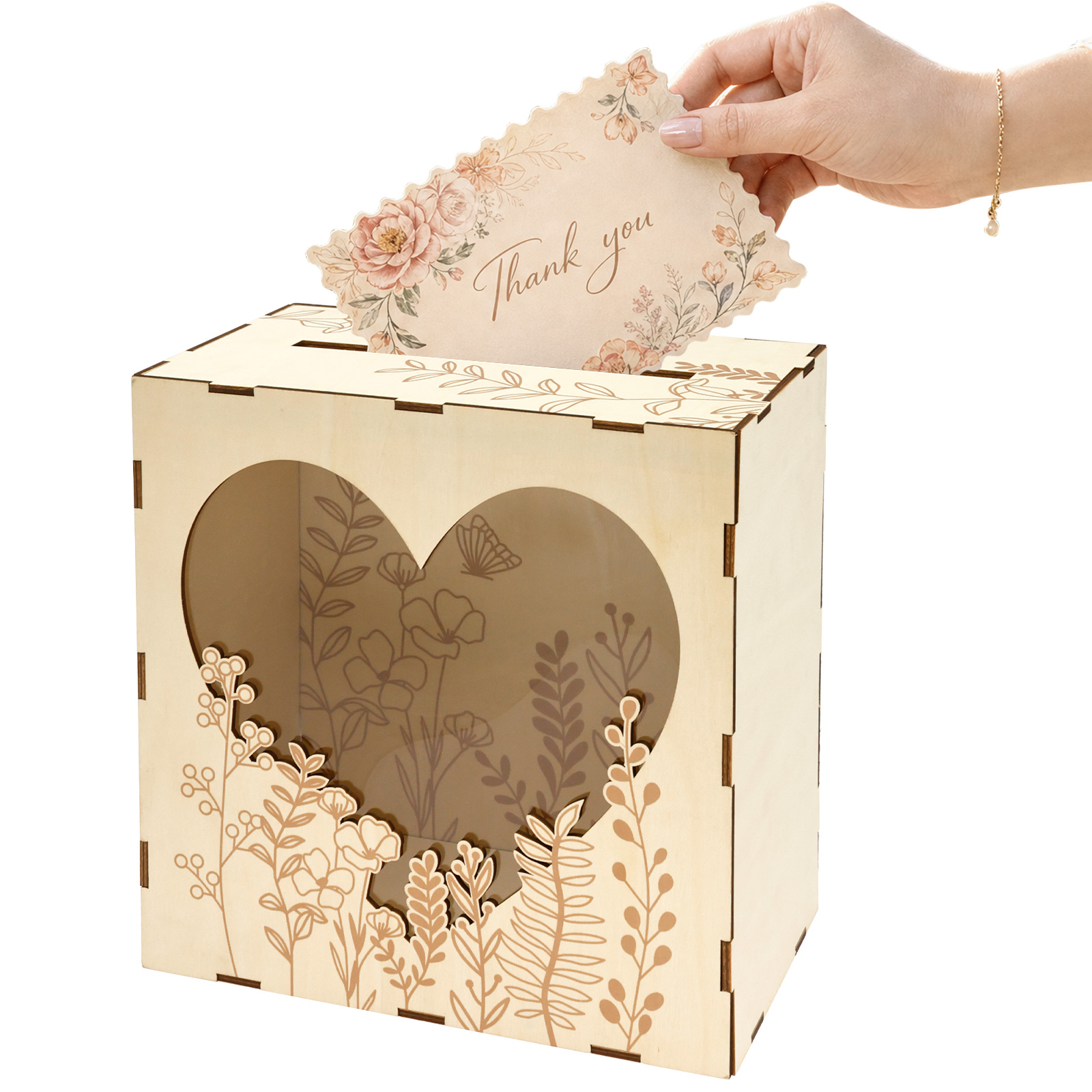 Wedding Card Box - Kotak Kartu Pernikahan Kotak Penyimpanan Kartu