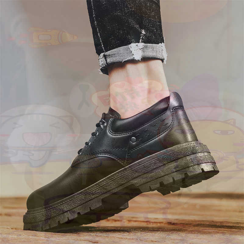 Wholesale Wedding Supply Store - Sepatu Pria Tenis Pelatih Fashion Kulit