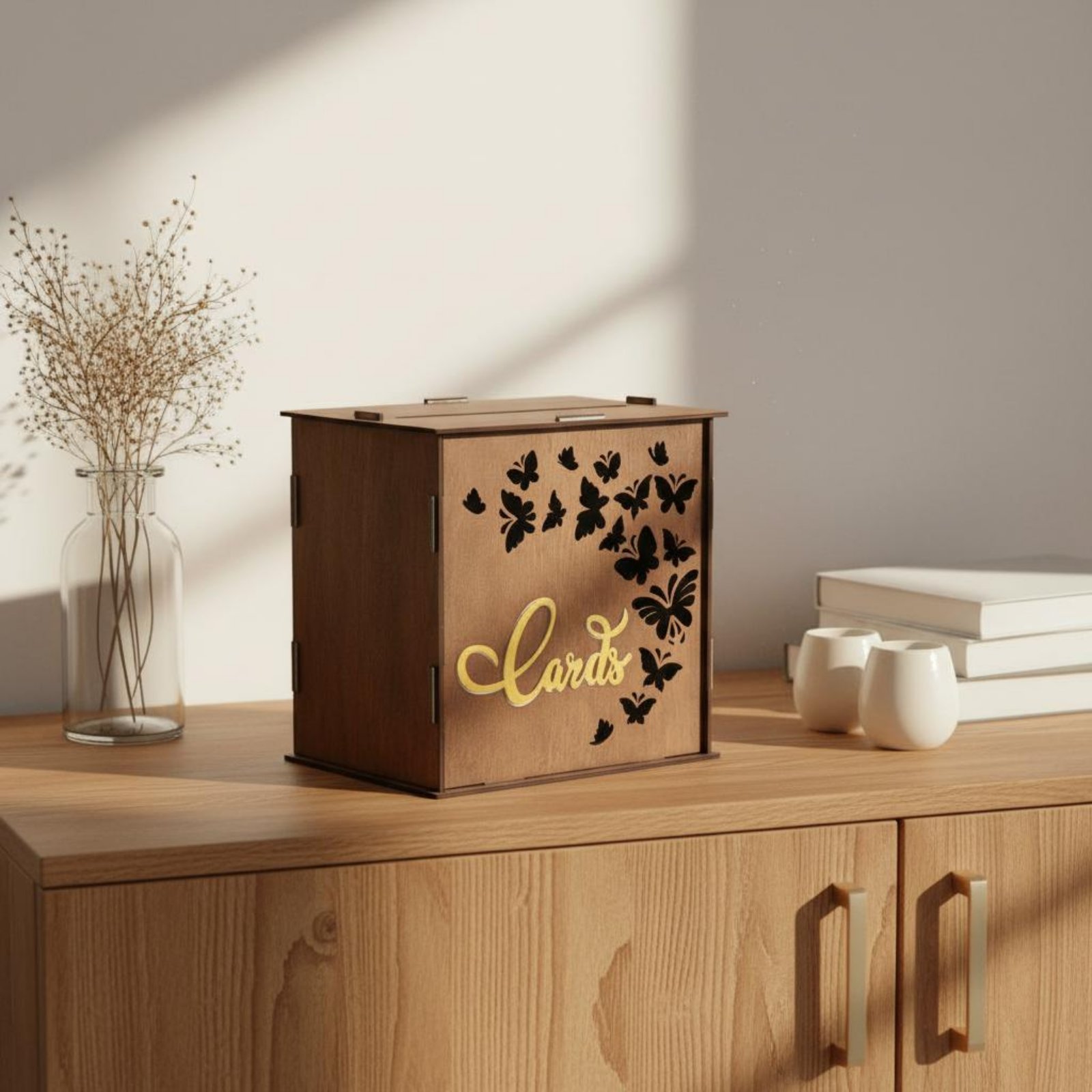 Wedding Card Box - Kotak Kartu Pernikahan Slot Kartu Kotak