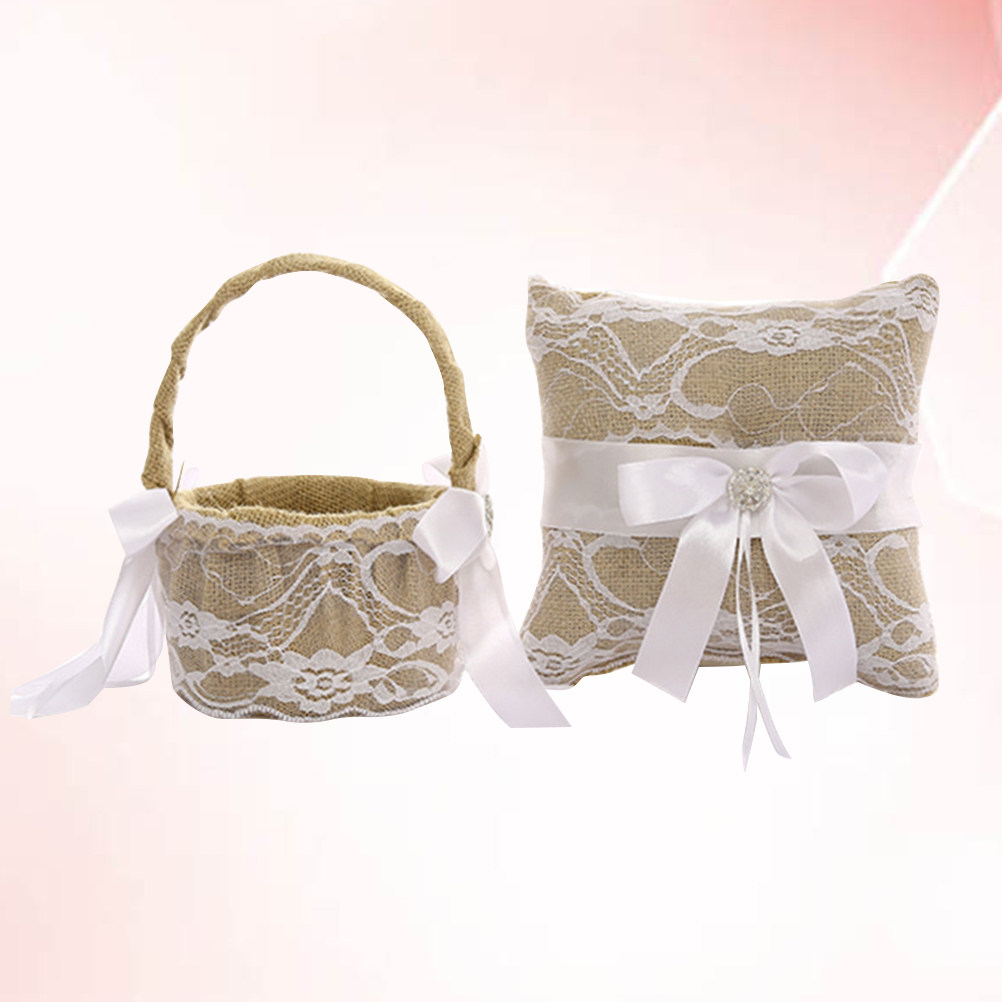 1Set Bantal Cincin Pernikahan  - Wedding Ceremony Supply ulasan dan harga