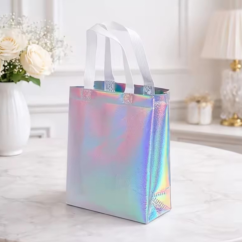 10 Buah/Pak Tas Belanja Laser  - Wedding Supply Shops ulasan dan harga