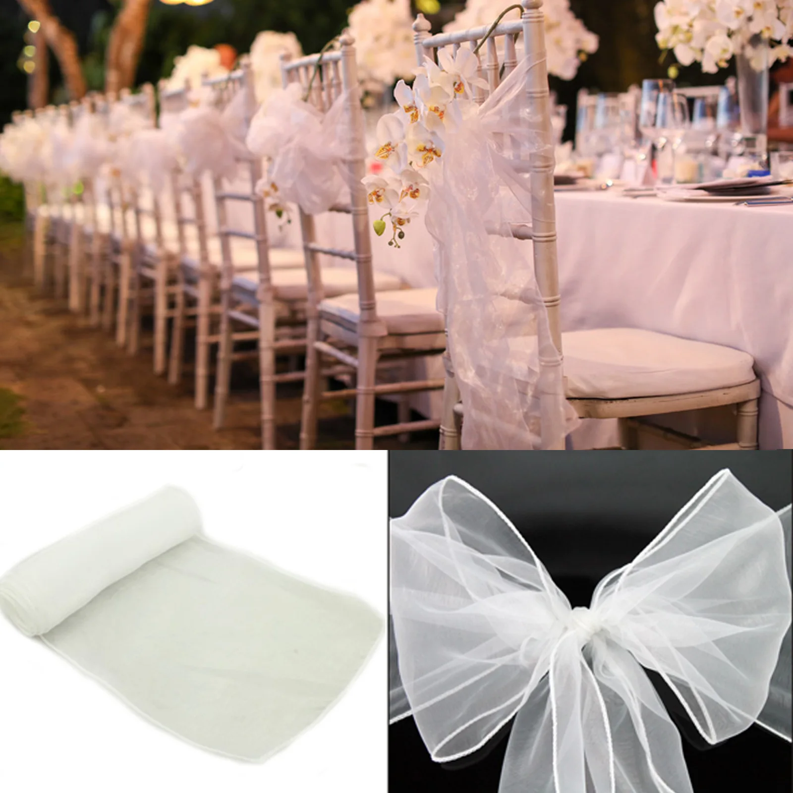 Grosir 10/50 Pak Organza Kursi - Wedding Supply Wholesale ulasan dan harga