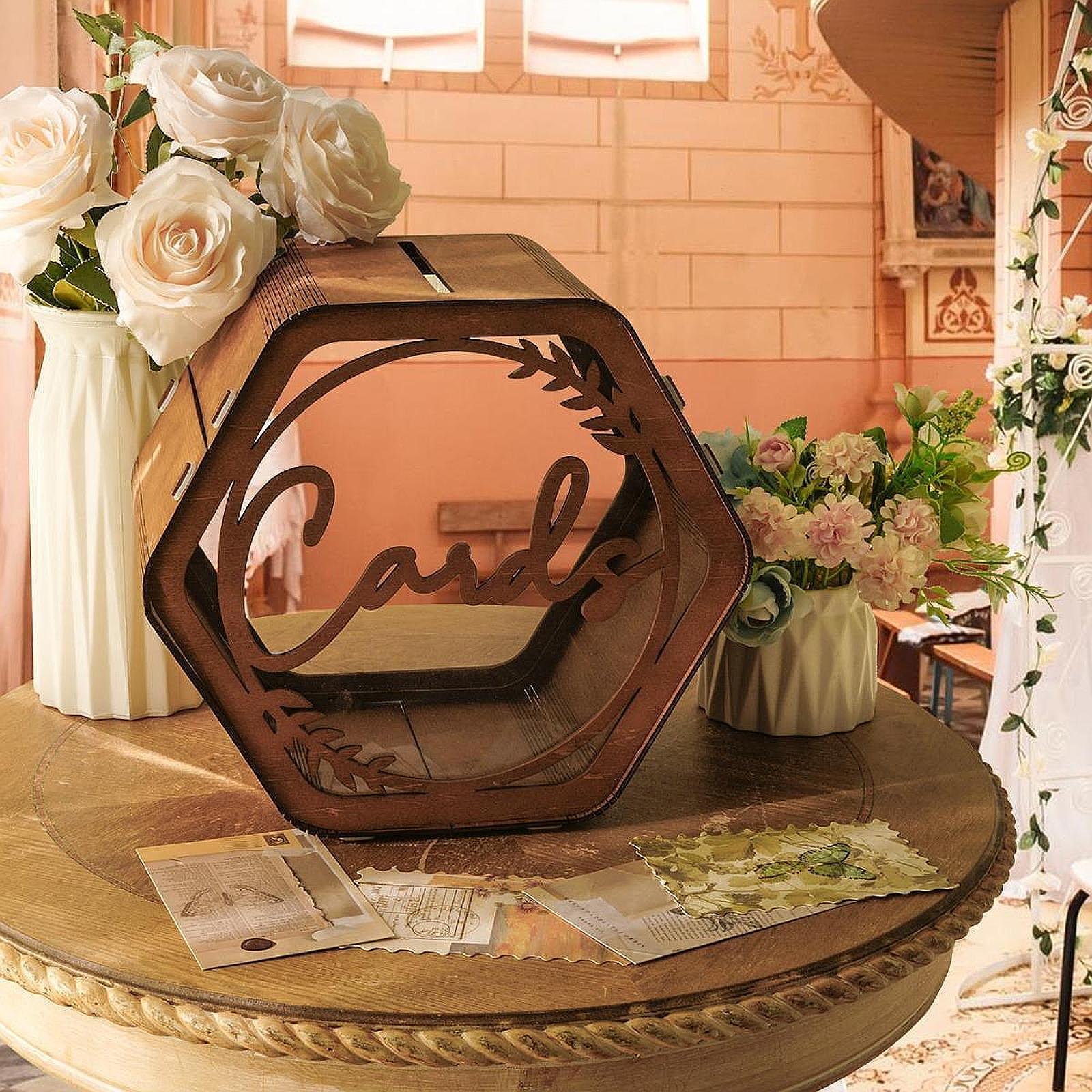 Kotak Kartu Ucapan Pernikahan, - Wedding Card Box ulasan dan harga