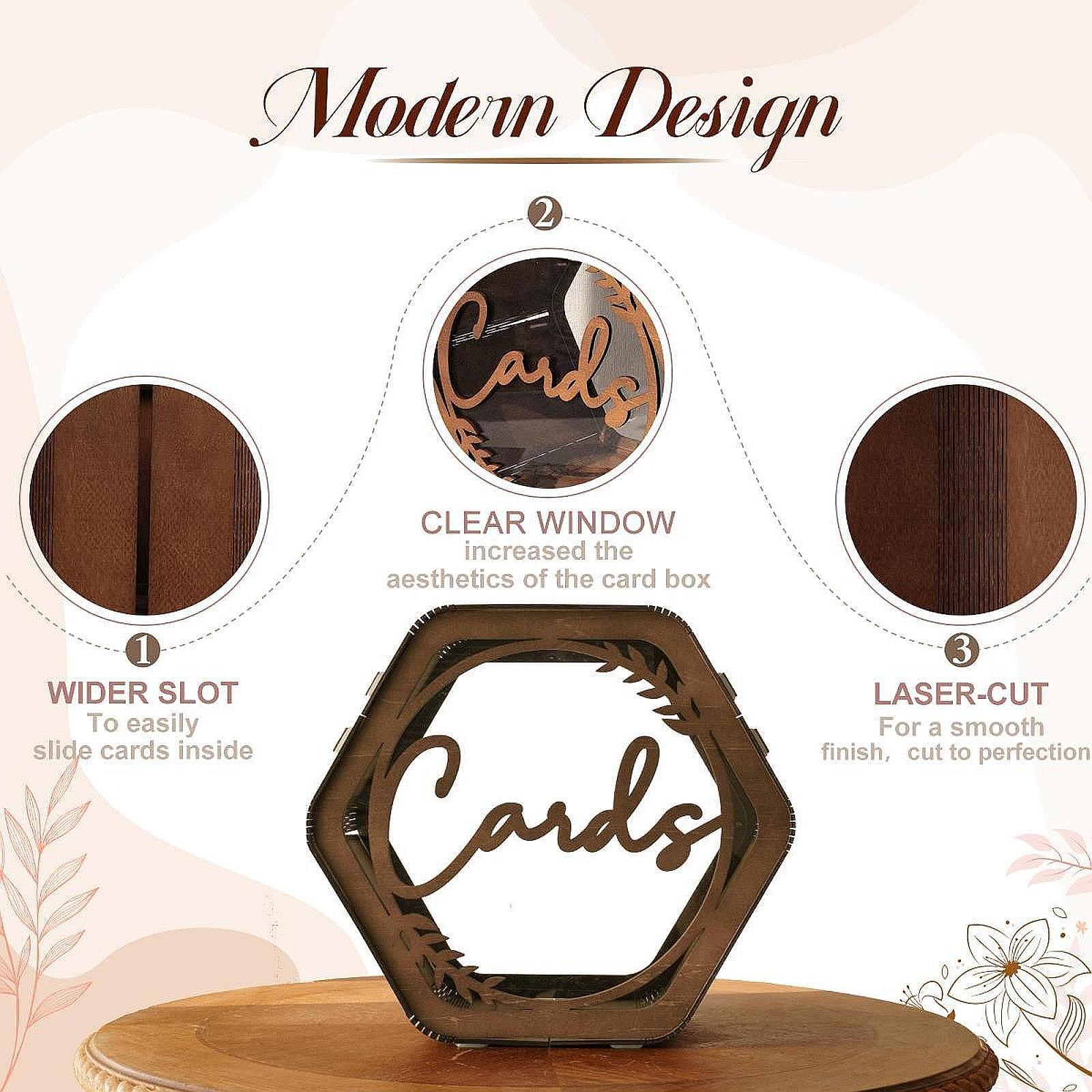 Kotak Kartu Ucapan Pernikahan, - Wedding Card Box ulasan dan harga