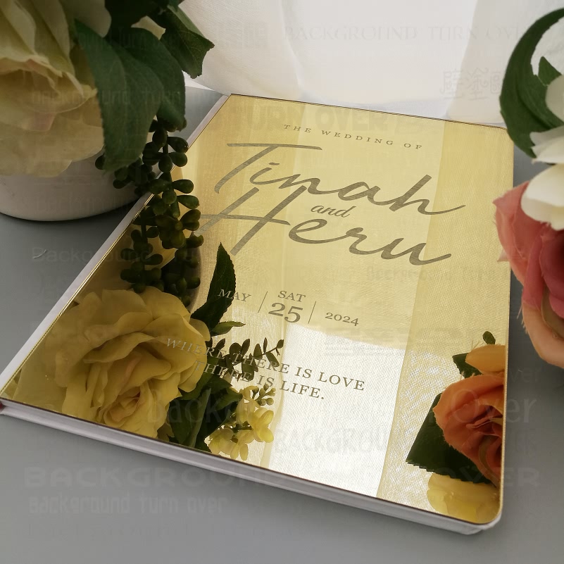 Buku Tamu Pernikahan Personal  - Wedding Ceremony Supply ulasan dan harga