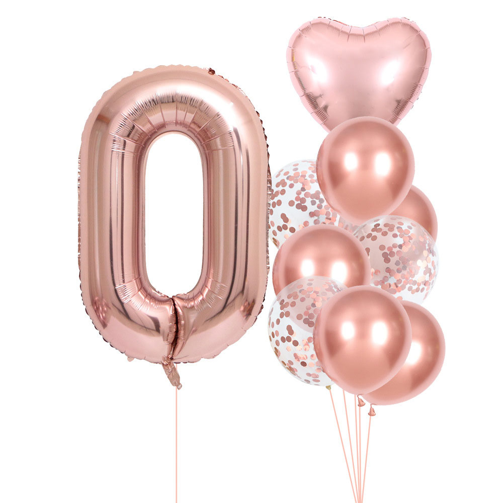 Set Balon Angka 40 Inch 0-9 Wa - Wedding Ceremony Supply ulasan dan harga