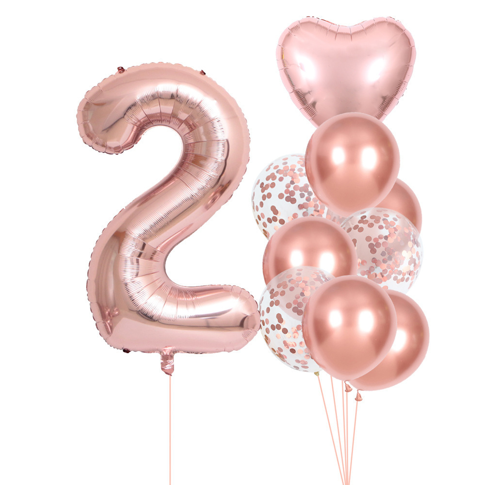 Set Balon Angka 40 Inch 0-9 Wa - Wedding Ceremony Supply ulasan dan harga