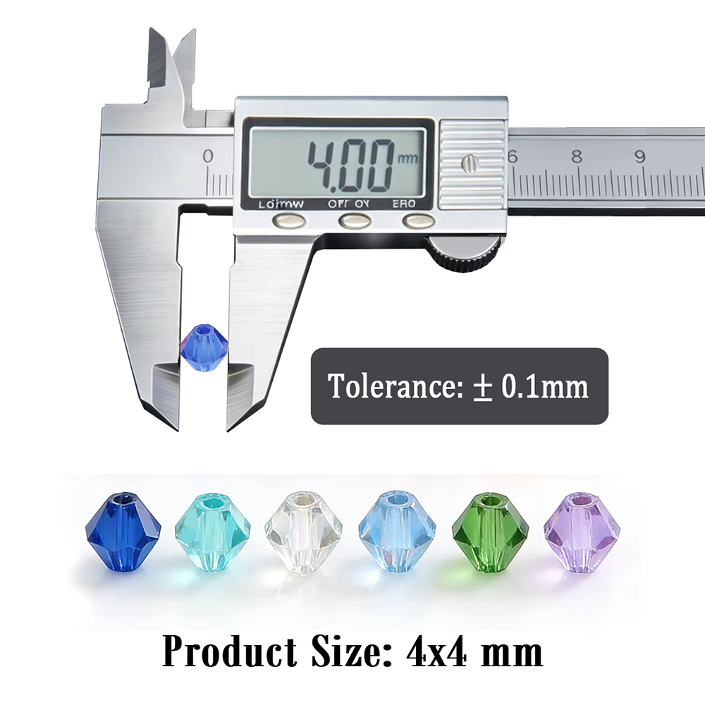 Manik-manik Kristal Kaca Bicon - Wedding Supply Wholesale ulasan dan harga