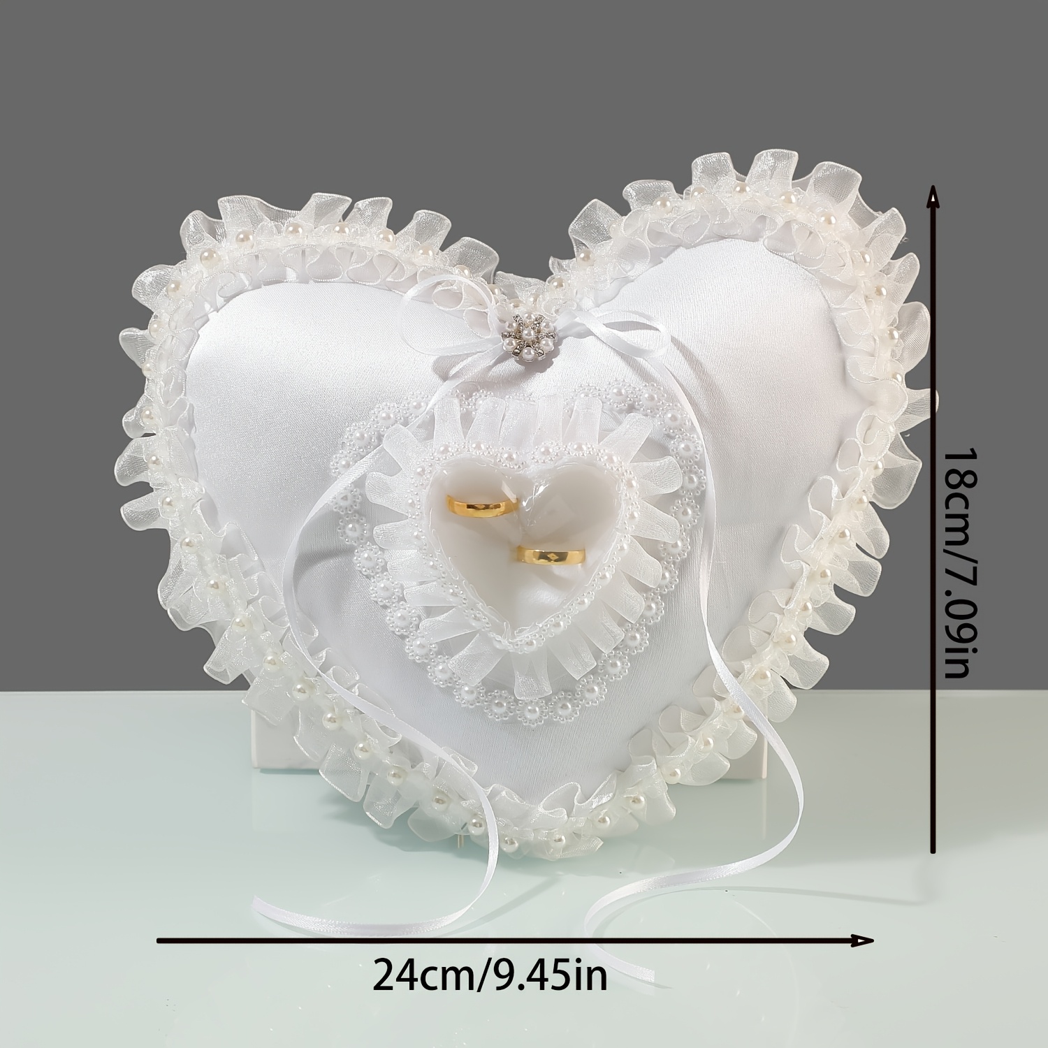 Bantal Cincin Pernikahan Berbe - Wedding Ceremony Supply ulasan dan harga