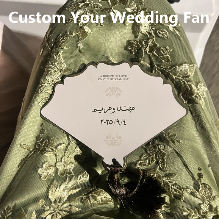 Kipas Pernikahan Mewah Kustom  - Wedding Ceremony Supply ulasan dan harga