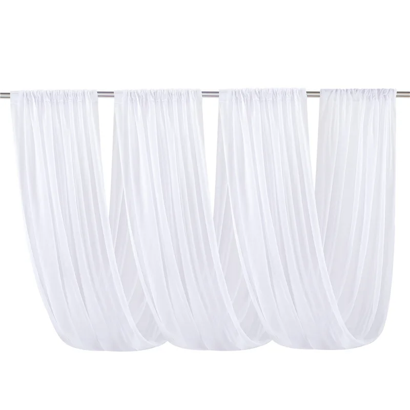 Tirai Tulle sifon tipis dekora - Wedding Ceremony Supply ulasan dan harga