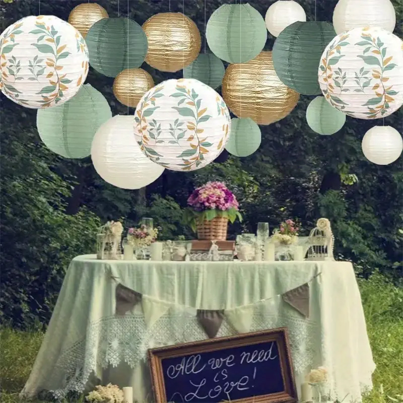 Set Dekorasi Lampion Kertas Da - Wedding Ceremony Supply ulasan dan harga