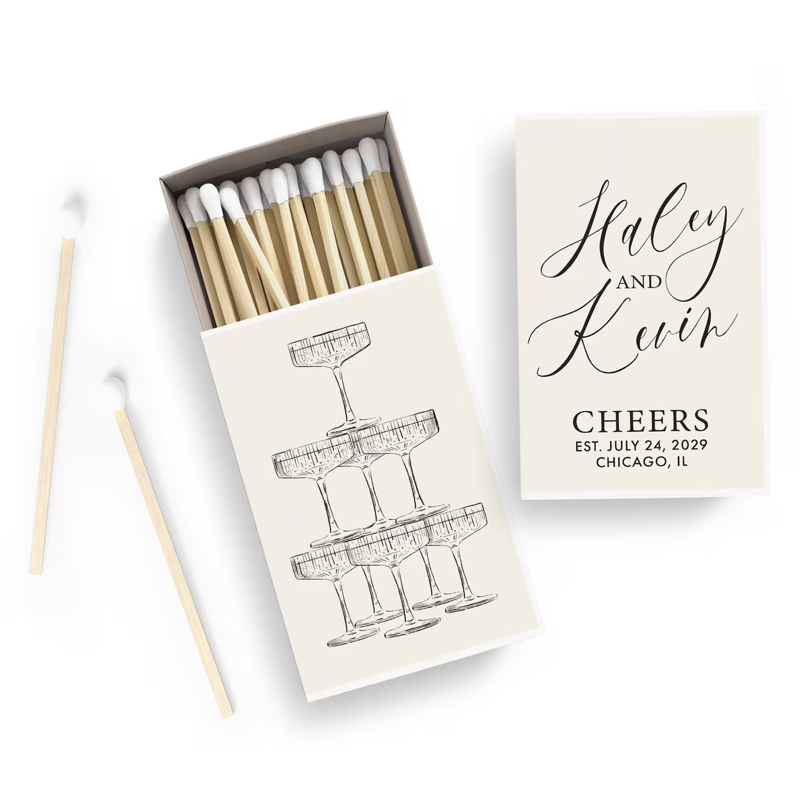 Kotak Korek Api Personal SET 5 - Champagne Tower Set ulasan dan harga