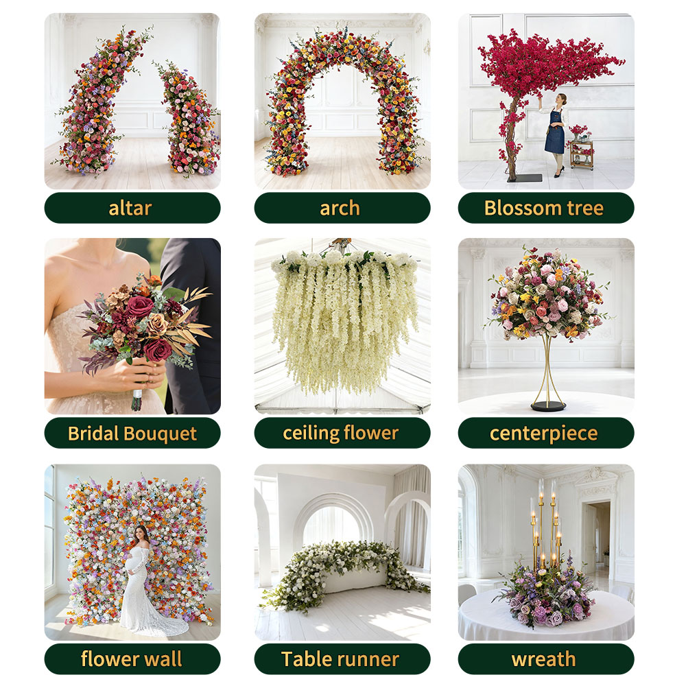 Dinding Bunga Dekorasi Pernika - Wedding Supply Wholesale ulasan dan harga